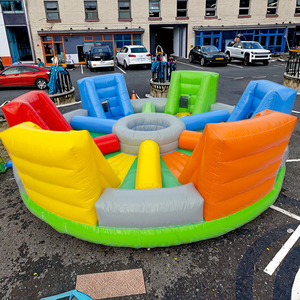 Juego Inflable Comercial Interactivo Hungry Hippo Chow, Juego Deportivo Inflable para Actividades al Aire Libre y Formación <span class=keywords><strong>de</strong></span> Equipos, para Adultos, Alquiler para Fiestas - Product Image 2
