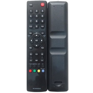 Télécommande Crystal Pearl Tianhong Rc3000e02 pour téléviseur intelligent Tvlcd, version anglaise, Code fixe, portée de 10m, noir - Product Image 4