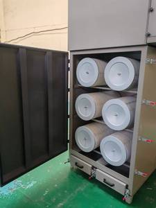Filtre à air moteur fourni par l'usine, élément filtrant en papier moyen, efficacité de 99,995 %, porosité de 0,3 micron, débit de 600 CFM - Product Image 6