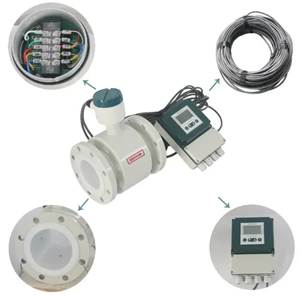 Pengukur aliran elektromagnetik Digital cerdas, pengukur aliran cairan pipa pengukuran akurat untuk bir cair asam air - Product Image 2