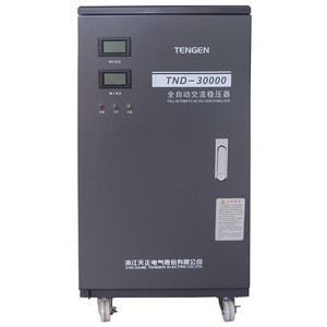 Tengen Tnd 30000 Full Automatic Ac Voltage <b>Stabilizer</b> 30kva Single Phase 220v Lcd Display - Product Image 1