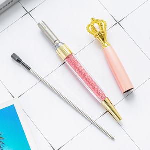 Cadeau pour filles bricolage stylos à bille en cristal de luxe avec pierres - Product Image 6