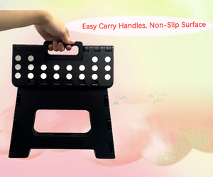 9 inch không trượt trẻ em thân thiện <span class=keywords><strong>PP</strong></span> Quik gấp nhựa bước phân cho trẻ em và người lớn - Product Image 4