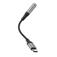Adaptateur audio numérique HOCO USB Type C vers prise casque 3,5 mm pour Sumsang Xiaomi Redmi Poco Pixel LG Câble auxiliaire 3,5 mm