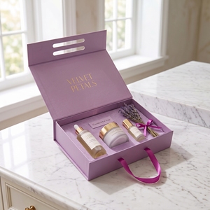 Caja Cosmética Plegable Magnética Directo de Fábrica, Caja de Regalo de Papel para Empaque de Productos de Cuidado de la Piel de Lujo, Fabricante Ecológico - Product Image 3