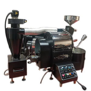 เครื่องคั่วเมล็ดกาแฟแบบควบคุมด้วย PLC ขนาดกะทัดรัด1กก. เป็นมิตรกับสิ่งแวดล้อม - Product Image 5