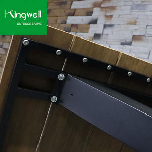 <span class=keywords><strong>Set</strong></span> di <span class=keywords><strong>Tavolo</strong></span> <span class=keywords><strong>e</strong></span> Panchina di Lusso <span class=keywords><strong>in</strong></span> Alluminio per Esterni a 4 Posti con Arredamento <span class=keywords><strong>da</strong></span> Parco per Hotel <span class=keywords><strong>e</strong></span> Ville - Product Image 5