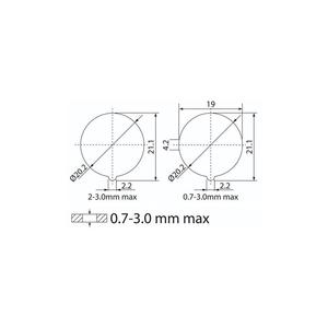 INTERRUPTOR BALANCIN ILUMINADO-LED ROJO 12V- 2P/ON-OFF - Product Image 4