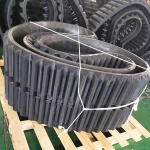 Piste en caoutchouc de déchargeur d'équipement de construction de transporteur de haute qualité <span class=keywords><strong>800x150x68</strong></span> pour Morooka MK250 MK300 - Product Image 4