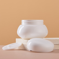 Pot de crème pour animaux de compagnie de luxe 100ml 200ml 300ml, contenants personnalisés en plastique pour beurre corporel, emballage cosmétique avec couvercles