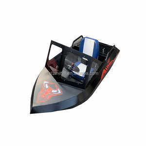 KMB Bateau de karting à <span class=keywords><strong>jet</strong></span> en aluminium soudé, portable, électrique, nouvelle énergie, mini-bateau - Product Image 3