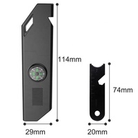 Johold Flint Camping feu bâton de magnésium kit de survie en plein air multi-usages nouveau 4-en-1
