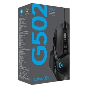 Ratón para juegos G SERIES G502 Hero de alto rendimiento con cable negro 910 005471 - Product Image 2