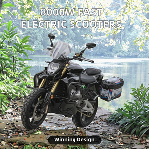 Moto Électrique de Course la Plus Rapide 8000W pour Adultes 72V, Option Pneu Large, Alternative Économique à l'Essence - Product Image 2