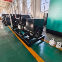 Générateur diesel silencieux 500 kVA 400 kW à démarrage automatique, châssis ouvert, moteur Weichai, ATS, 1800 tr/min, idéal pour l'exploitation sur site et dans les mines