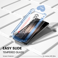 Protection d'écran en verre trempé 9H haute transparence et étanche, kit d'installation rapide pour téléphone portable, vente en gros usine