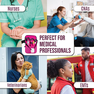 Sac de rangement pour infirmière, avec sangle de taille réglable, pochette organisatrice pour stéthoscopes - Product Image 5