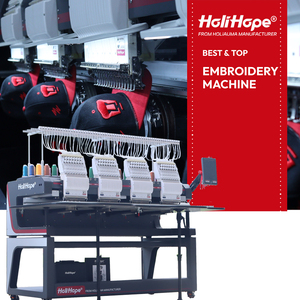 Machine à broder automatique à 4 têtes HoliHope Holiauma Factory, monogramme de haute qualité, usage domestique, meilleure que Brother Tajima - Product Image 1