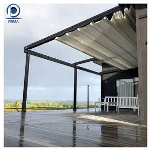 Portail en <span class=keywords><strong>fer</strong></span> <span class=keywords><strong>forgé</strong></span> Prima - Alliage d'aluminium et panneau en polycarbonate, revêtement en poudre, imperméable, <span class=keywords><strong>pergola</strong></span> d'extérieur - Product Image 3