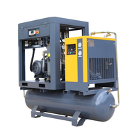 Kompresor Udara Sekrup Kecepatan Tetap All in One Standar Internasional 4 in 1 PM VSD 5.5kw/7.5kw/11KW/15KW