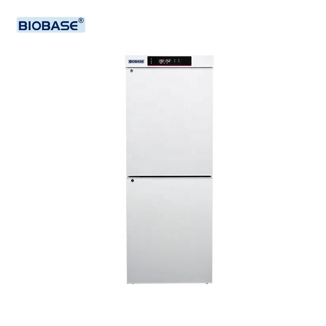 Biobase China -25℃ Freezer Combined Refrigerator and Freezer 300L Large Capacity Double Refrigerator for Labs