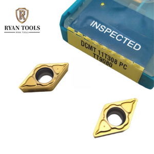 Dcmt11t304 DCMT11T308-PC tt9080 taegutecs Carbide chèn chuyển công cụ CNC cắt chèn máy tiện công cụ - Product Image 4