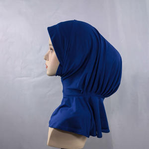 HZM-26013 <span class=keywords><strong>Bonnet</strong></span> intérieur uni pour femme musulmane, couvre-chef, couvre-<span class=keywords><strong>cou</strong></span> et menton, pour perte de cheveux, sous-hijab - Product Image 5