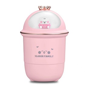 เครื่องเพิ่มความชื้นในอากาศแบบ USB สำหรับบ้าน ห้องนอน สำนักงาน ตั้งโต๊ะ เงียบ ความจุ 1.0-2.5 ลิตร ฟังก์ชั่นตั้งเวลา พ่นไอน้ำปริมาณมาก แสงไฟอุ่นหลากสี - Product Image 5