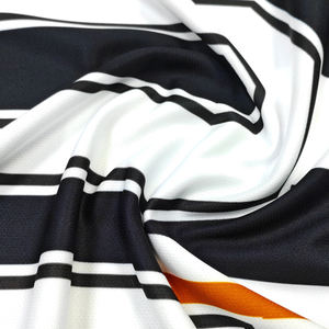 Grosir kaus sepak bola kustom kualitas tinggi kaus sepak bola sublimasi olahraga sejuk kaus sepak bola Retro garis klasik - Product Image 5