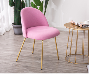 2019 hot sale modern stainless steel rose gold <span class=keywords><strong>restaurant</strong></span> chairs - Product Image 2