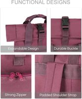 Sac à dos décontracté en toile recyclée 600D, durable et écologique, avec fermeture rolltop, idéal pour l'école, les voyages, et le transport d'ordinateur portable, avec bretelles arquées
