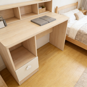 Escritorio de Estudio de Diseño Moderno en Madera, Escritorios Infantiles Económicos con Cajón, Sin Estantería - Product Image 4