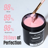 Gel d'Extension Personnalisé Rose Nude 100g 150g Soak Off UV LED Polygel Constructeur Professionnel pour Salons de Manucure, Vente en Gros et Magasins