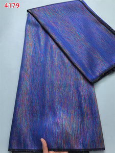 4179 dernier français Jacquard Organza Tulle maille dentelle tissu 2024 africain nigérian doré brocart <span class=keywords><strong>Net</strong></span> dentelle tissu pour robe de soirée - Product Image 4