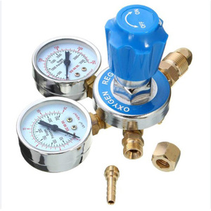 ตัวปรับแรงดันออกซิเจนแบบเกลียวนอก 0-25 Psi 0-1.5 บาร์ สำหรับใช้กับออกซีอะซีทิลีน - Product Image 2