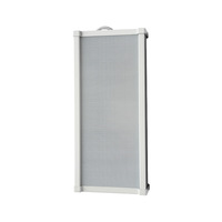 Altavoz de Columna de Sonido Montado en Pared de Aleación de Aluminio Impermeable, 2-5 Canales, Alimentado por Batería Externa, para Transmisión Pública en Campus