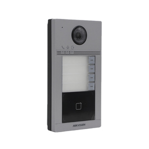 Original HIK DS-KV8413-WME1(C) 4 Buttons Metal Villa Door Station 2MP IR light for Apartment Home <b>Security</b> Door Station - Product Image 1