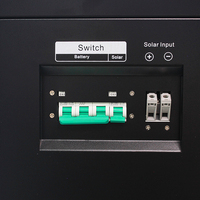 Système solaire hybride 3 kW, générateur d'énergie complet, ensemble complet de générateurs d'énergie alternative 5000 W, installation solaire hors réseau pour toute la maison