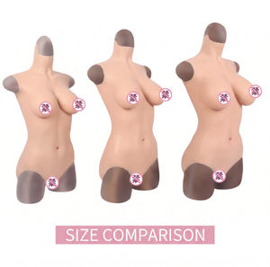 Traje de Baño de Silicona Triangular para Crossdresser MTF, Placa de Pecho, Formas de Seno Realistas, Cosplay, Prótesis, Moldeador, Senos Falsos - Product Image 1