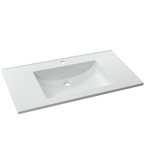 Design moderne Lavabo Lavabo Lavabo rectangle de grande taille <span class=keywords><strong>pour</strong></span> villa et appartement salle de bain <span class=keywords><strong>produit</strong></span> d'usine - Product Image 1