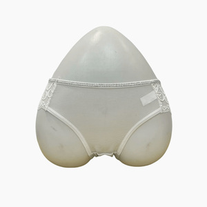 Nouvelle culotte femme en dentelle et strass, taille mi-haute, confortable et respirante, avec bretelles, style pur, en maille transparente - Product Image 2