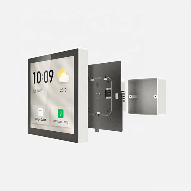 Smart Items for Home Tuya Smart Home Control Panel Touch Screen Switch Wireless 4 Inch Zigbee Built-in Alexa Gateway