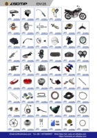 8 broches C.D.I. Module de contrôle d'allumage CDI Boîte d'allumage pour EN125 GN125 YES125 Boîte d'allumage noire