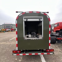 Véhicule de transport d'eau incendie 4*2 amélioré, vente directe d'usine, peut être connecté aux conduites d'eau d'incendie