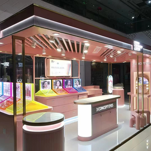 <span class=keywords><strong>Vitrina</strong></span> <span class=keywords><strong>de</strong></span> cosméticos <span class=keywords><strong>de</strong></span> fabricación china con diseño <span class=keywords><strong>de</strong></span> luz LED, exhibición <span class=keywords><strong>de</strong></span> joyería personalizada, maquillaje <span class=keywords><strong>de</strong></span> <span class=keywords><strong>vidrio</strong></span> <span class=keywords><strong>de</strong></span> alta calidad - Product Image 1