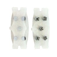 Pointes antidérapantes en alliage non-aluminium pour chaussures, pour la glace et la neige, escalade en extérieur, 1 paire