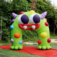Modèle de fantôme gonflable sur mesure de Ghostbusters, monstre gonflable géant vert, décorations d'Halloween pour la cour, le jardin, le centre commercial