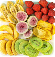 Hete Verkoop Groothandel Gezonde Snacks Gevriesdroogd Gemengd Fruit En Vacuüm Gefrituurde Groentechips Fruitchips