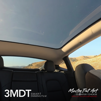 Película Inteligente de Tinte de Lujo Astrace para Ventanas de Auto, Techo Solar Tesla, 10mil 3MDT con Garantía de 5+ Años, Control Remoto, 99% de Protección UV IR