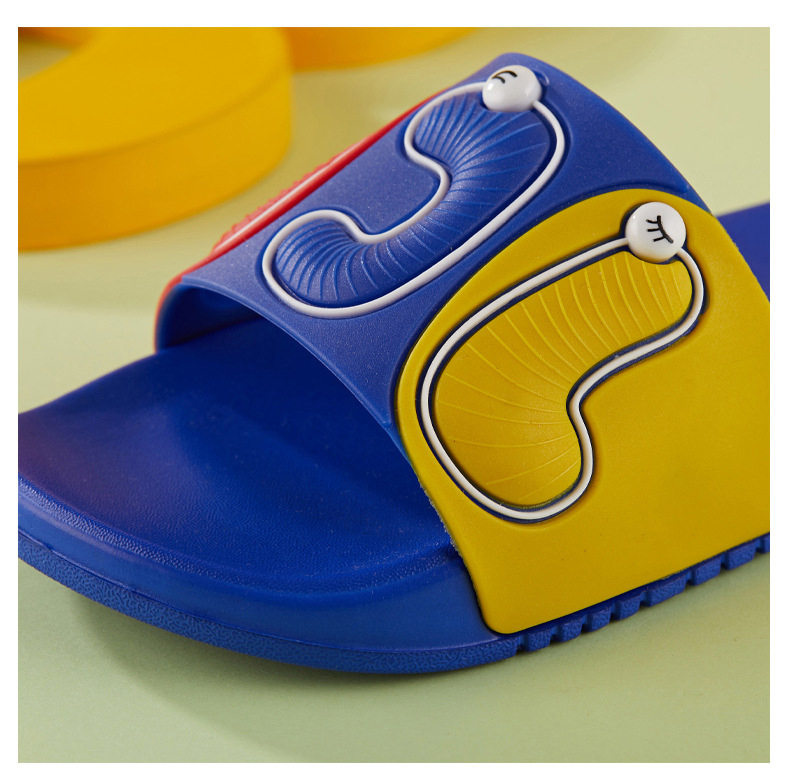 EVA Cartoon Slippers Non-slip Children's Towing Boys and Girls Baby Slides Shoes